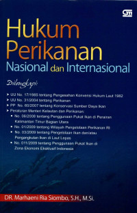 Hukum perikanan nasional dan internasional