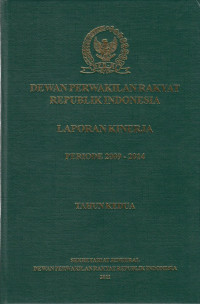 Dewan Perwakilan Rakyat Republik Indonesia Periode 2009 - 2014 Tahun Kedua