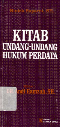 Kitab undang-undang hukum perdata