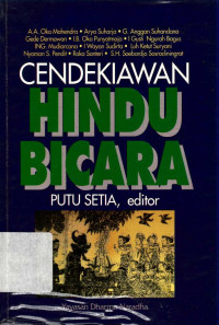 Cendikiawan Hindu Bicara