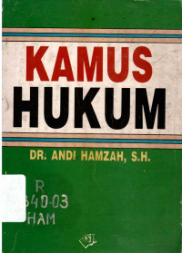 Kamus Hukum
