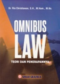 Omnibus law teori dan penerapannya