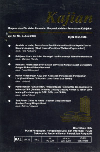 Kebijakan Usaha Kecil dan Menengah dan Peranannya dalam Perekonomian