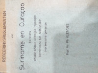 Regeeringsreglementen van Suriname en Curacao