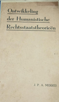 Ontwikkeling der Humanistische Rechtsstaatstheorien