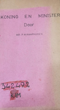 Koning en Minister