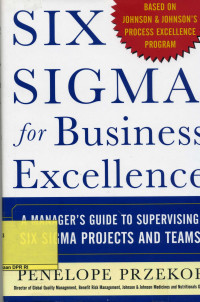 Six sigma for business excellence