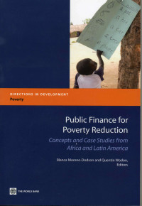 Public finance for poverty reduction