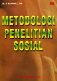 Metode penelitian sosial
