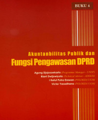 Akuntabilitas publik dan fungsi pengawasan DPRD