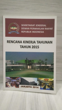 Rencana Kinerja Tahunan (RKT) Tahun 2015