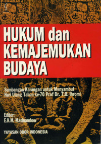Hukum dan Kemajemukan Budaya