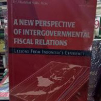 A New Perspective Of Intergovermental Fiscal Relations