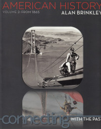 American History: Connecting With Past Volume 2 from 1985