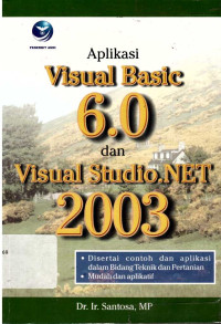 Aplikasi visual basic 6.0 dan visual studio.net 2003