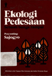Ekologi pedesaan