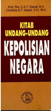 Kitab Undang-Undang Kepolisian Negara