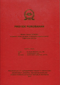 “Mana tahan sendiri”: Format penyusunan pointers bahan rapat Pimpinan DPR RI