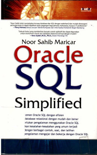 Oracle SQL simplified