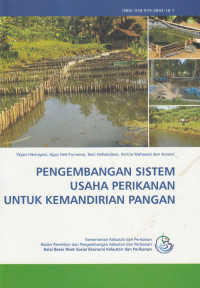 Pengembangan Sistem Usaha Perikanan untuk Kemandirian Pangan