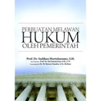 Perbuatan Melawan Hukum Oleh Pemerintah