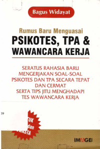 Rumusan baru menguasai psikotes, TPA & wawancara kerja
