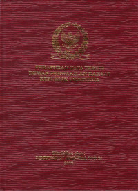 Peraturan Tata Tertib Dewan Perwakilan Rakyat Republik Indonesia: Keputusan Dewan Perwakilan Rakyat Republik Indonesia No. 08/DPR RI/I/2005 - 2006