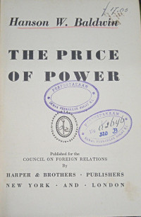 The Price of Power