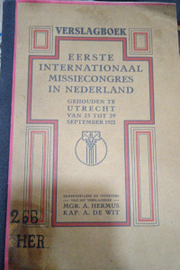 Eerste Internationaal Missiecongres in Nederland