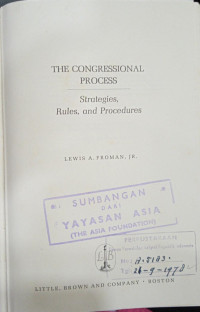 The Congressional Process