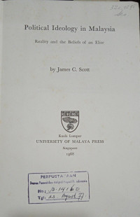 Political Ideology in Malaysia