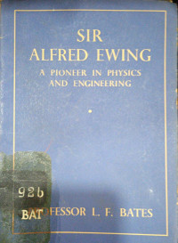 Sir Alfred Ewing