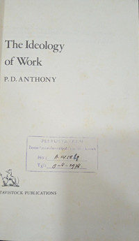 The Ideology of Work
