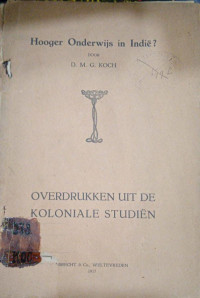 Hoger Onderwijs in Indië?