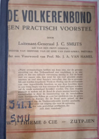 De Volkerenbond Een Practisch Voorstel