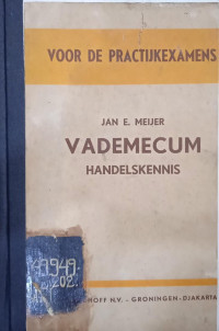 Vademecum handelskennis Voor de Praktijkexamens