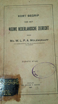 Kort Begrip van Het Nieuwe Nederlandsche Zeerecht