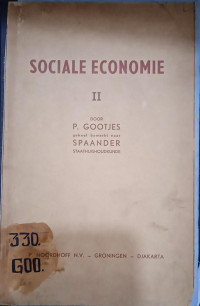Sociale Economie voor handels wetenschappelijke en andere examens: Deel II