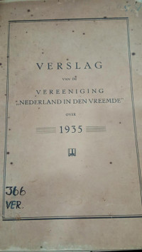 Verslag van de Vereeniging 