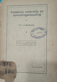 Kosteloos Onderwijs en Opvoedingsbelasting