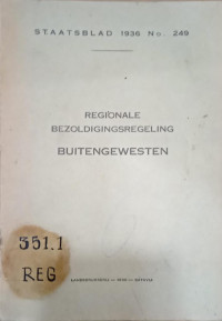 Regionale Bezoldigingsregeling Buitengewesten