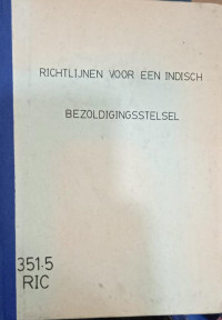 Richtlijnen Voor Een Indisch Bezoldigingsstelsel