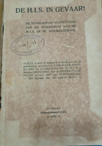 Image of De H.I.S in Gevaar!