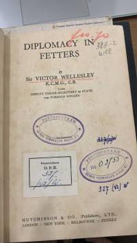 Diplomacy in Fetters