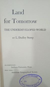 Land for Tomorrow