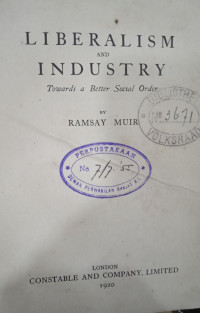 Liberism and Industry