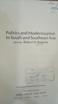 Politics and Modernization in South and Southeast Asia