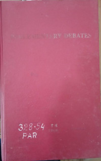 Parliamentary Debates