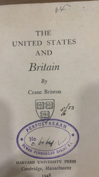 United States Relations with China with Special Reference to the Period 1944-1949