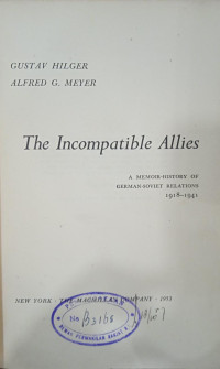 The Incompatible Allies